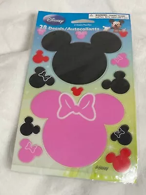 Disney Mickey Mouse And Minnie Mouse Decal Or Stickers 2 Sheets • $10