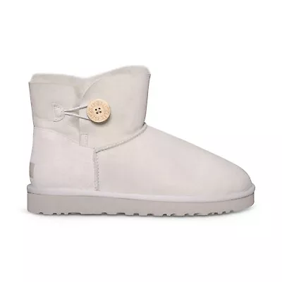 Ugg Mini Bailey Button Cloud Sheepskin Suede Ankle Women's Boots Size Us 11 New • $129.99