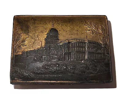 AC Bosselman & Co Washington D.C. Hinged Box Capitol White House Mt Vernon VNTG • $39.99