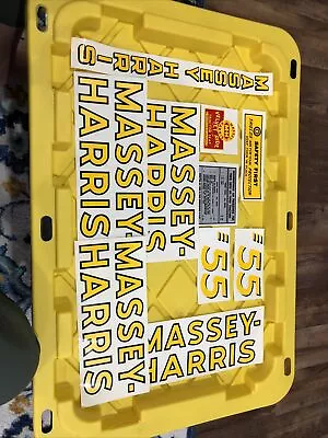 Massey Harris 55 Tractor Decal Sticker Set - New • $31