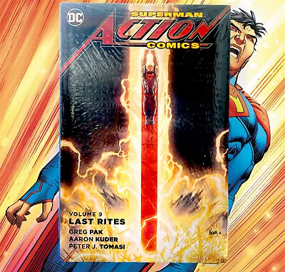 DC SUPERMAN ACTION COMICS VOL 09 LAST RITES By Greg Pak Aaron Kuder Peter Tomasi • $14.99