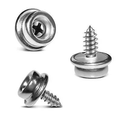 Stainless Steel Screws Marine Grade Boat Canvas Snaps 3/8  Inch Diameter Stai... • $20.26