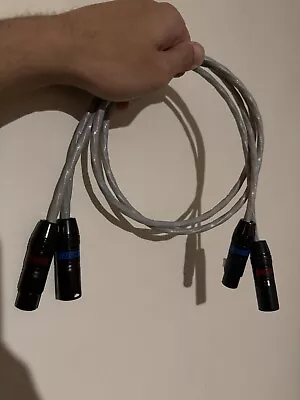 Custom Nordost Neotech Shielded Balanced Xlr 1m Cables Leads Interconnects • £889