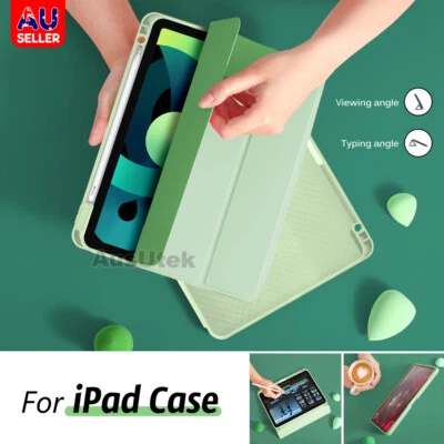 $19.95 • Buy Smart Case For Apple IPad Air 5 4 11 12.9 Shockproof Cover With Pencil Holder