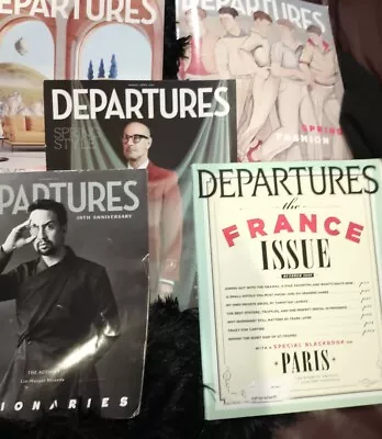 Lot Of (5) Amex Departure Mags! • $65