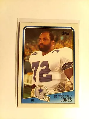 1988 Topps #266 Ed  Too Tall  Jones • $1.37