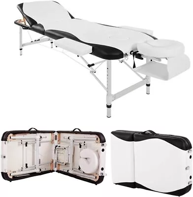 Mobile Portable Folding Massage Table Beauty Salon SPA Bed Tattoo Couch Bed MA • £99.99