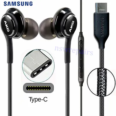 $19.95 • Buy 2022 SAMSUNG Type-C USB AKG Earphones Note 10 20 Plus S20 S21 S22 Ultra Earbuds