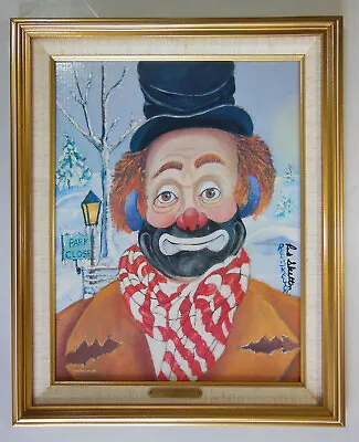 Red Skelton Lithograph Painting  Winter Wonderland  Numbered & Signed W/ COA • $549