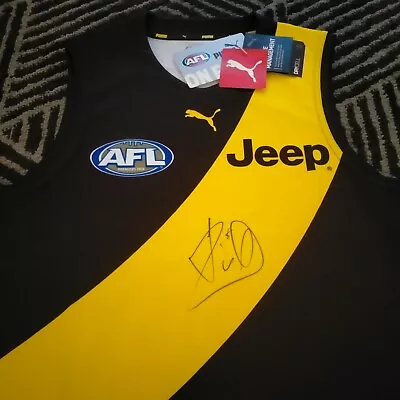 $199 • Buy Jack Riewoldt Signed Guernsey Richmond Signed Guernsey/Jersey/Jumper
