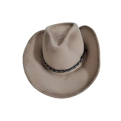 Resistol John Wayne Collection Hat Men Medium Horsehair Band Tassell Cavalry • $359.99