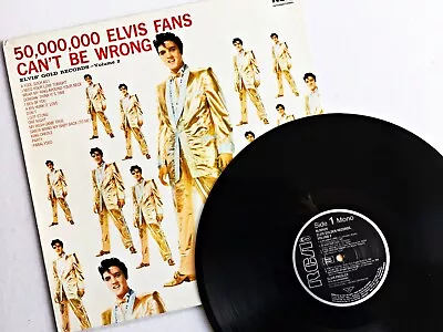 Elvis Presley - Gold Records Volume 2 Vinyl LP EX/EX • $35