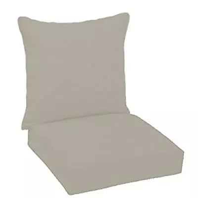 D0301sb48032 Hinged Deep Seating Chair Cushion Patio And Lawn Furniture With Sun • $189.13