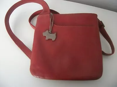 Radley Small Red Crossbody Bag (read Description) - Vgc • £17.50