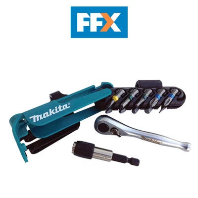 £21.28 • Buy Makita P-79142 12 Piece 1/4in Ratchet And Screwdriver Set