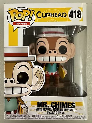 Mr. Chimes 418 ~ Cuphead ~ Funko Pop Vinyl ~ Games • $18