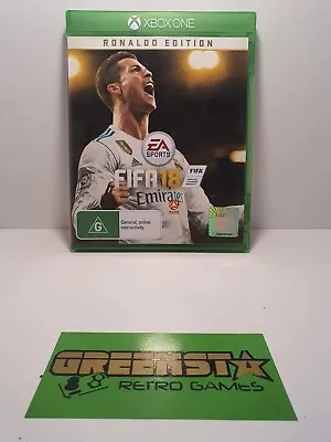 FIFA 18 Xbox One Ronaldo Edition 🇦🇺 Seller Free And Fast Postage • $7.99