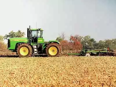 John Deere Model 9300  Tractor Poster Print 9 X 12  • $10.99