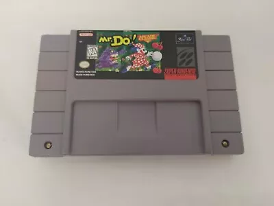 Super Nintendo SNES Mr. Do! Arcade Classic Cartridge Only Tested • $61.56