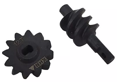 NHX RC Metal Overdrive Differential Worm Gear 12T Set For SCX24 • $14.95