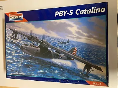 Vintage Monogram PBY-5 Catalina Airplane Model Kit (5609) • $29.99