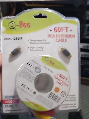 QS60F 60Ft Rca Extension Cable • $5