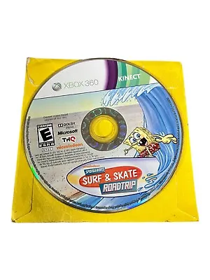 Microsoft Xbox 360 Disc Only TESTED SpongeBob's Surf & Skate Roadtrip • $4.99