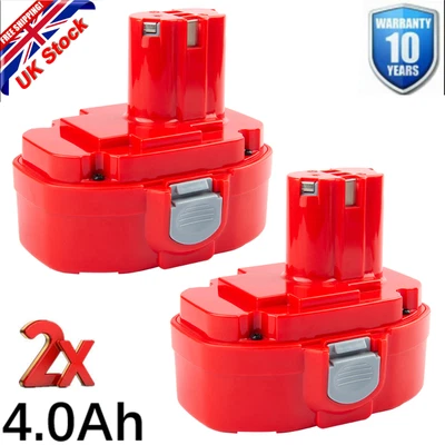 £22.99 • Buy For Makita 18V 4.0Ah Ni-MH Replacement Battery PA18 1822 1823 1833 1834 8390D