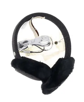 Ugg Australia 7473 Womens Black Wired Classic Knit Earmuffs One Size • $77.44