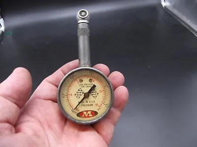 Vintage Precision Low Pressure Tire Gauge Mieser Accu-gage 15 PSI Made In USA • $7.99