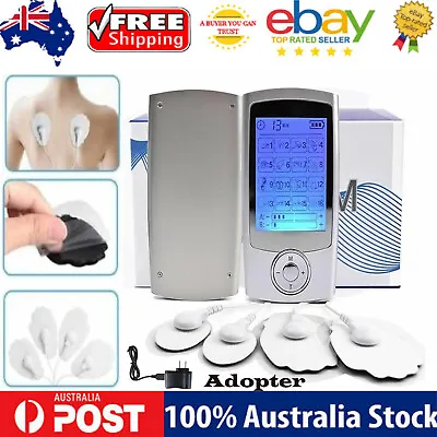 Pain Relief Electrotherapy Machine Muscle Stimulater Electric Therapy Shock Tens • $51.99