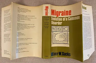 Migraine - Oliver Sacks - First Printing 1970 - Hardcover • £499.99