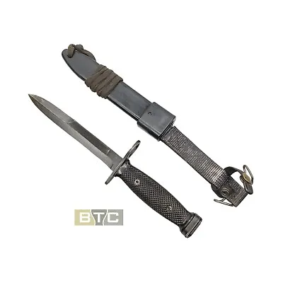 Bayonet M7 With Scabbard US Vietnam War Period - Conetta Mfg • $245