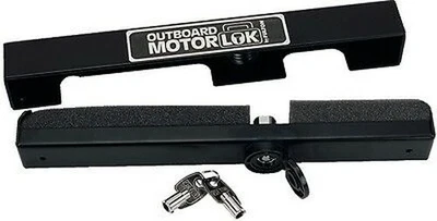 $97.97 • Buy New Outboard Motor Lock Fulton Products Oml 0127 Black Powder Coat Finish
