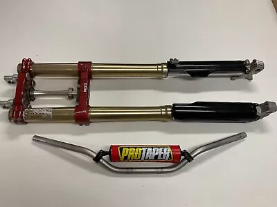 2004 04 Honda Crf 450 Crf450 Crf450r Suspension Forks RG3 Triple Clamps Trees • $859.99