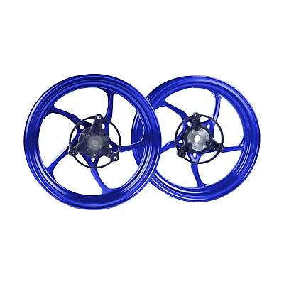 MOS Forged Aluminum Alloy Wheels FS-05 For Yamaha NMAX 155 2020-2023 - Blue • $1073.64