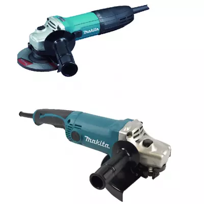 Makita DK0056 110v Angle Grinder Twin Pack GA4530 + GA9050 16amp Yellow Plug • £154.95