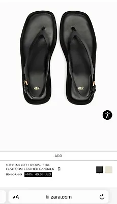 $40 • Buy Zara Sandals