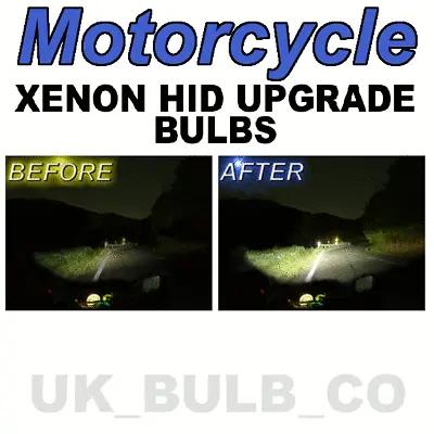Xenon Headlight Bulbs Kawasaki Z750 S 05-06 H7 501 • £9.39