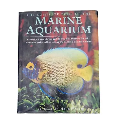 The Complete Book Of The Marine Aquarium Large Coffee Table Hardcover (2002) • £16.57