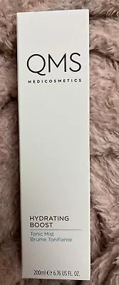 QMS Medicosmetics Hydrating Boost Tonic Mist 200ml Full Size New Sealed Rrp £45 • £15