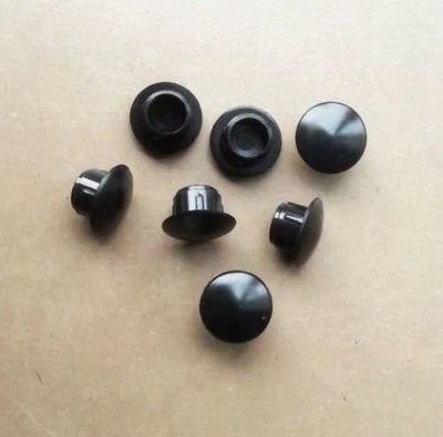 £2.62 • Buy 13mm X 9mm Hole Plugs Plastic Blanking Masking Finishing Inserts / Black 