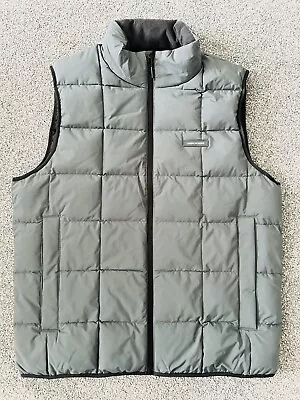 Men’s Abercrombie Gilet Blue Size M Quilted • £15