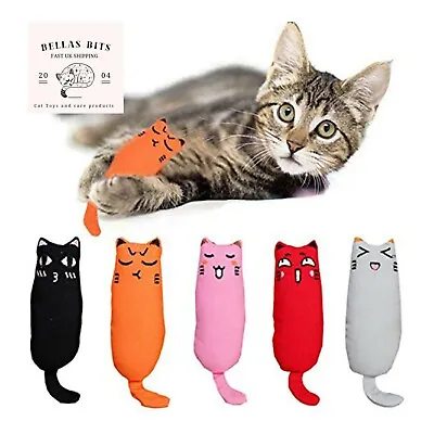 Catnip Pet Cat Kitten Toy Gift Chew Crazy Grinding Play Toys Teeth Uk Seller • £2.75