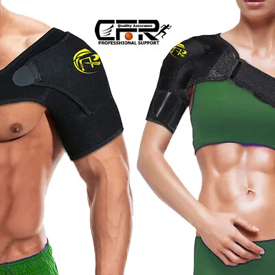 Shoulder Brace Rotator Cuff Pain Relief Support Therapy Belt Sleeve Men Women LK • $16.59