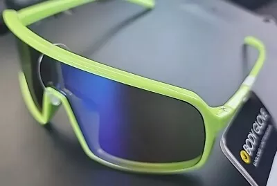 New Body Glove Green Frames Razor Blades Style Polarized Sunglasses Unisex  • $24.99