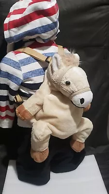 Richard Lang & Son Light Brown Horse Plush Children's Mini Backpack Used • $4