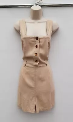 Playsuitlinenww2wartimeswing30's40s50s60's80's Vintage Stylesize 12 • £6.99