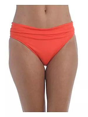 La Blanca Women's Island Goddess Shirred Band Hipster Bikini Swimsuit Bottom • $14.47