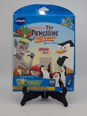 New VTECH Bugsby Reading System The Penguins Of Madagascar Book & Cartridge • $9.97